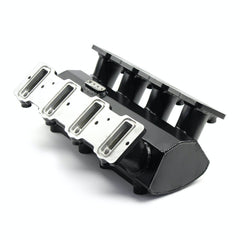 Speedmaster PCE148.1104 Fabricated EFI Twin Throttle Body Intake Manifold Black