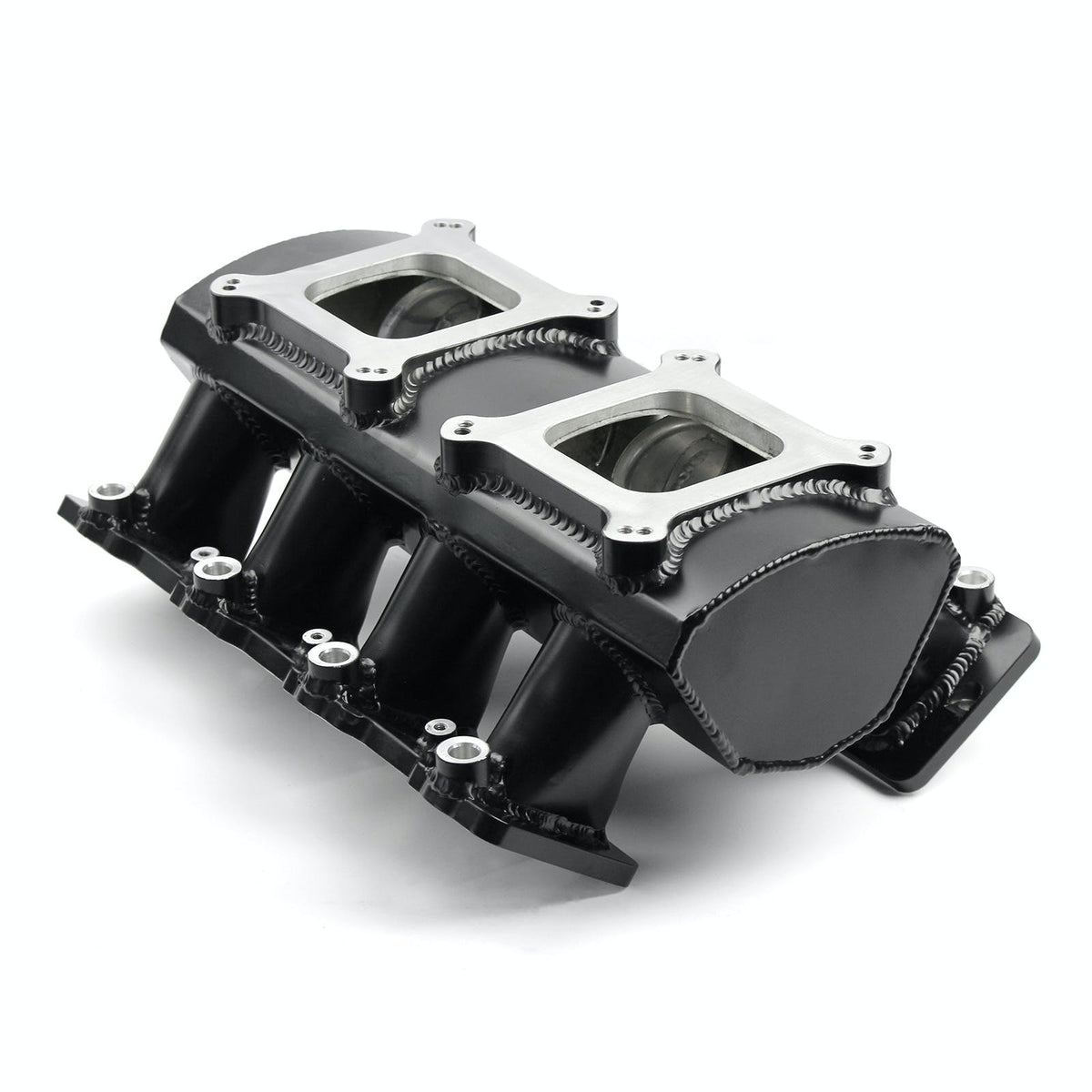 Speedmaster PCE148.1104 Fabricated EFI Twin Throttle Body Intake Manifold Black