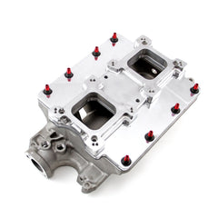 Speedmaster PCE149.1011 Twin Carburetor Blower Manifold With Billet Adapter Plates