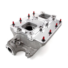 Speedmaster PCE149.1011 Twin Carburetor Blower Manifold With Billet Adapter Plates