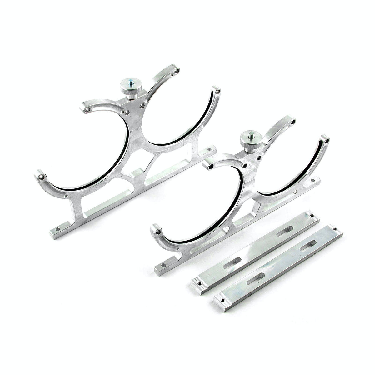 Speedmaster PCE150.1002 Nitrous Oxide Nos Billet Aluminum Dual / Double Bottle Holder Bracket