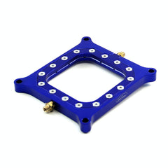 Speedmaster PCE151.1004 Nitrous Oxide 0.500 Blue Billet Square Bore Perimeter Injection Spacer Plate