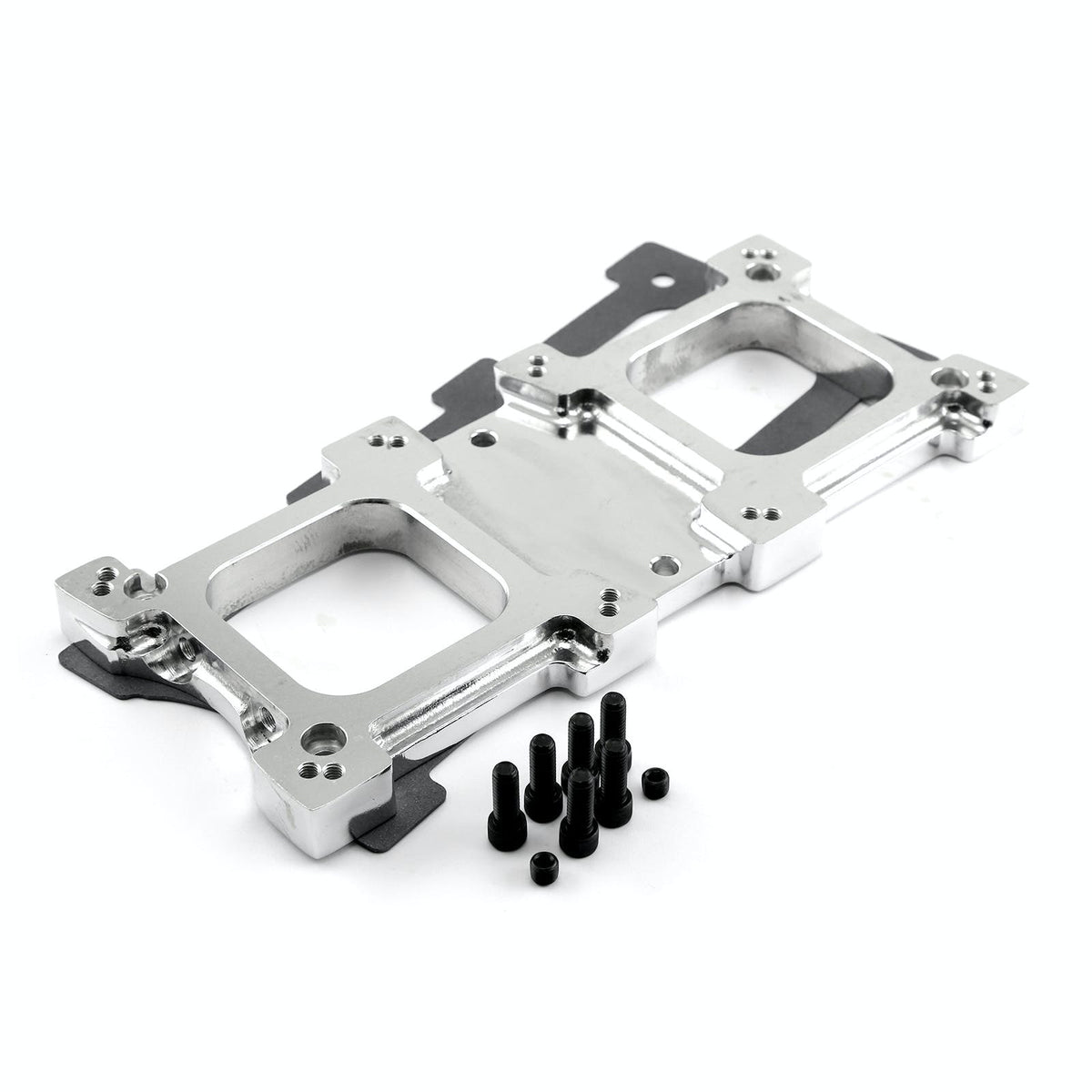 Speedmaster PCE156.1001 Dual Carb 6-71 8-71 Blower Adapter Plate Polished