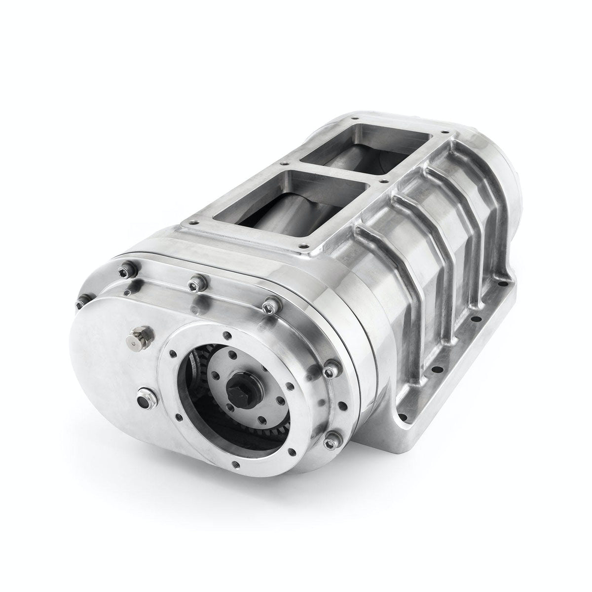 Speedmaster PCE159.1010 6-71 Polished Blower Roots Supercharger 3 Lobe Twisted Rotors