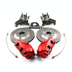 Speedmaster PCE164.1018 13 Slotted Front Disc Brake Conversion Kit