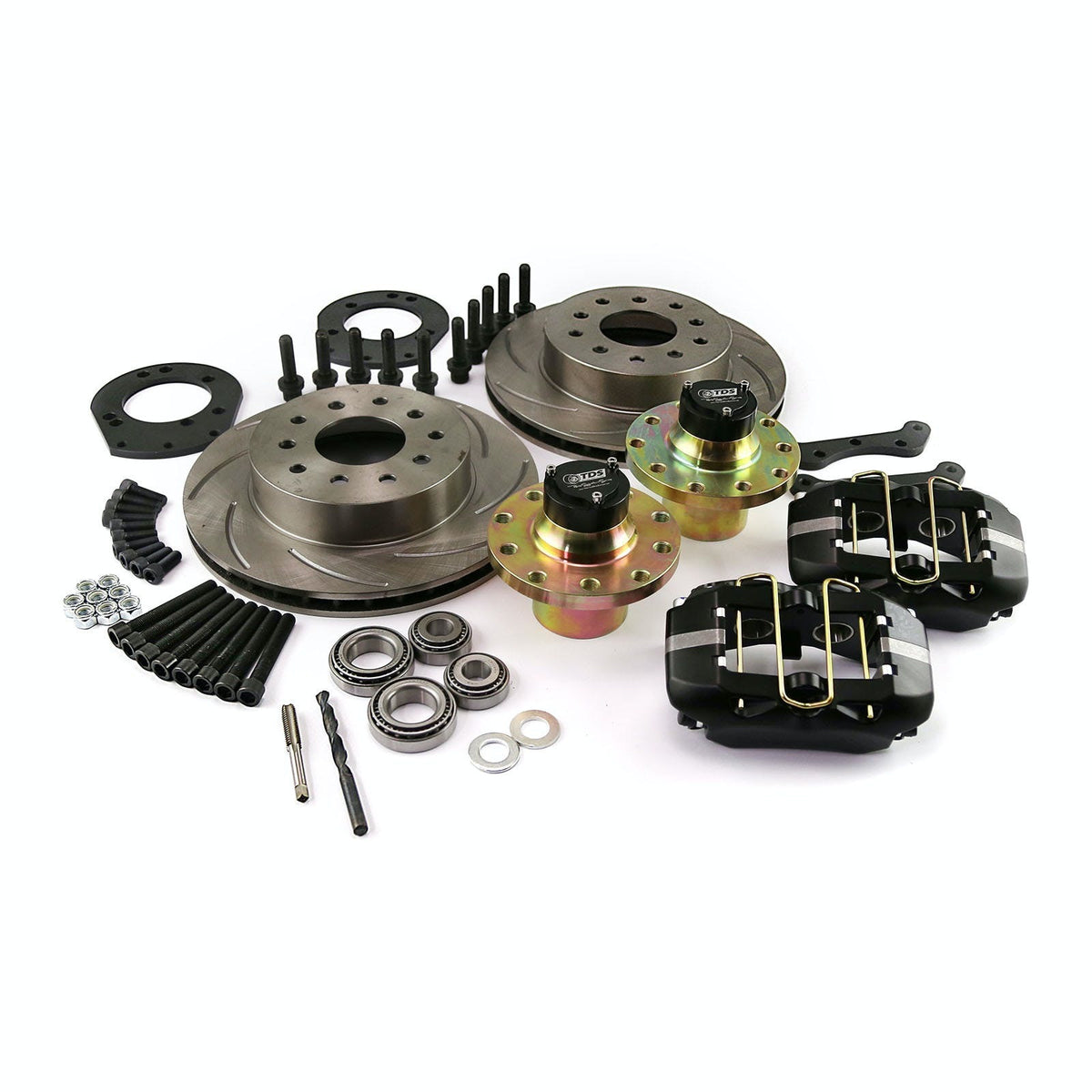 Speedmaster PCE164.1020 Front Disc Brake Conversion Upgrade Kit 4 Piston