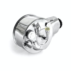 Speedmaster PCE172.1002 Power Steering Pump Chrome (Keyway Included)