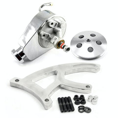 Speedmaster PCE172.1008 Power Steering Pump, Billet Bracket and Pulley Kit