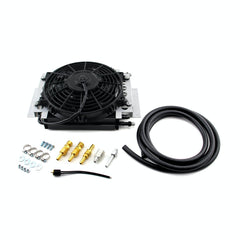 Speedmaster PCE187.1001 Dual Pass Transmission Oil Cooler and Fan Kit w/Acc