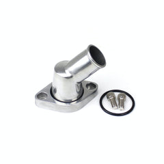 Speedmaster PCE191.1006 45 Degree Swivel Aluminum Thermostat Housing Water Neck Polished