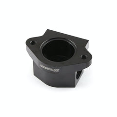 Speedmaster PCE191.1031 Remote 0 Degree Billet Aluminum Thermostat Housing Water Neck Black