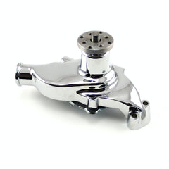 Speedmaster PCE195.1002 High Volume Aluminum Short Water Pump Chrome w/o Heater Port