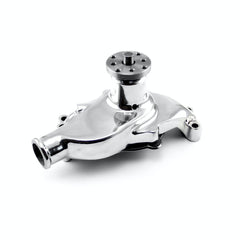Speedmaster PCE195.1004 High Volume Aluminum Short Water Pump Polished w/o Heater Port
