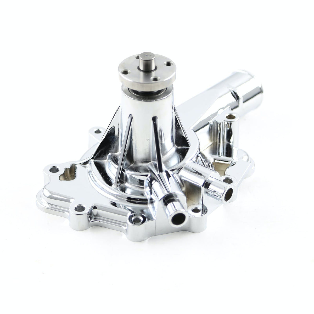 Speedmaster PCE195.1027 High Volume Aluminum Short Water Pump Chrome