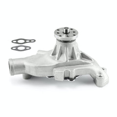 Speedmaster PCE195.1083 High Volume Aluminum Short Water Pump Satin with Heater Port