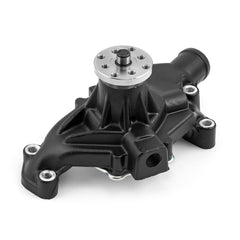 Speedmaster PCE195.1083.02 High Volume Aluminum Short Water Pump with Heater Port [Black]