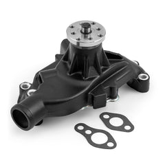 Speedmaster PCE195.1083.02 High Volume Aluminum Short Water Pump with Heater Port [Black]