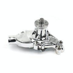 Speedmaster PCE195.1105 High Volume Aluminum Short Water Pump Chrome w/ Heater Port