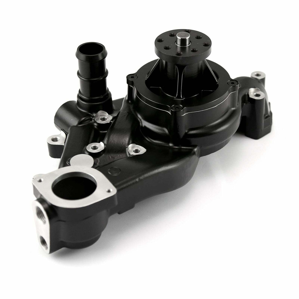 Speedmaster PCE195.1112 High Volume Two-piece Billet Aluminum Water Pump Black
