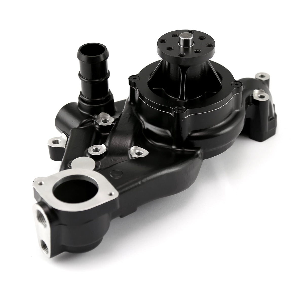 Speedmaster PCE195.1112.02 High Volume Two-piece Billet Aluminum Water Pump [Black]
