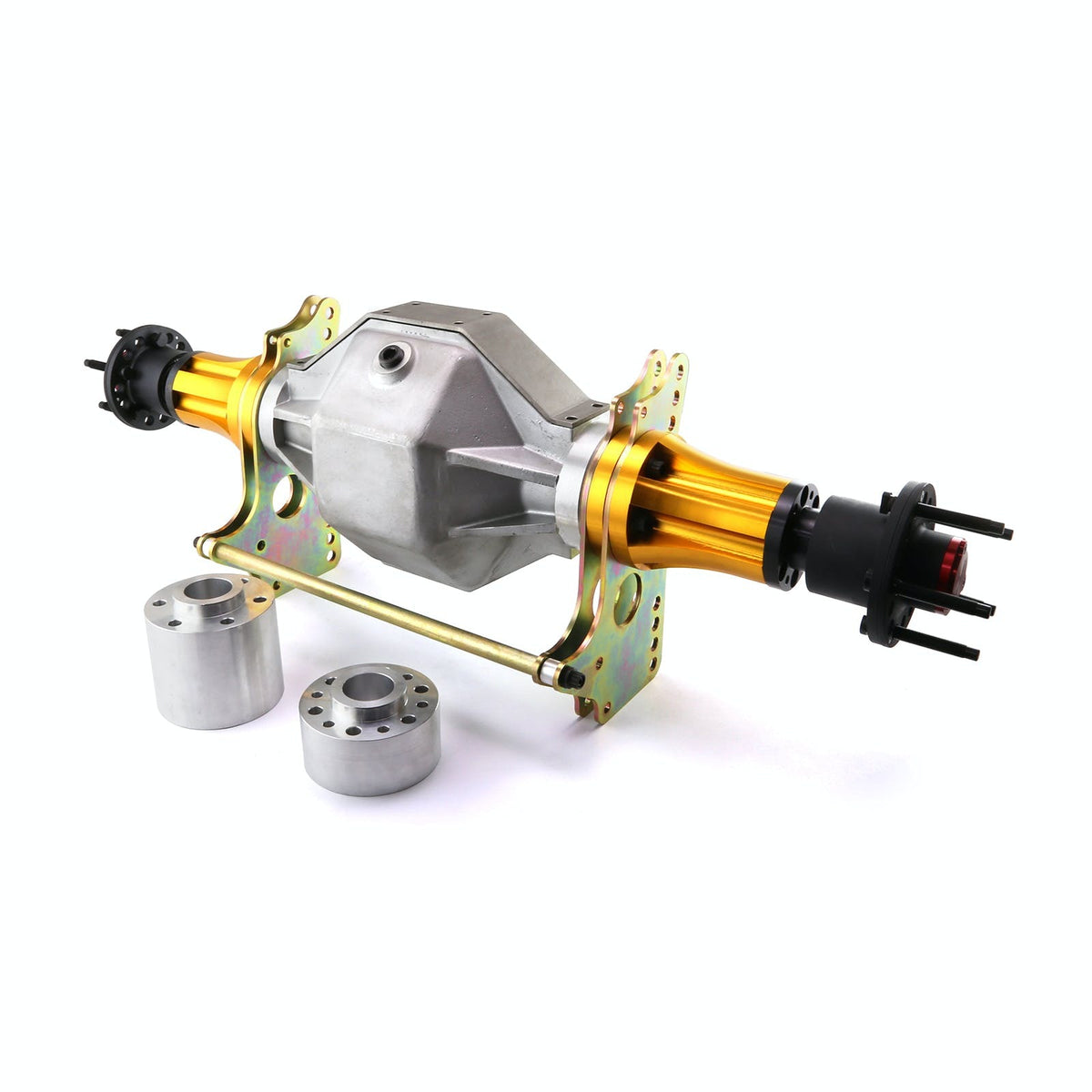 Speedmaster PCE210.1012 9 Heavy Duty Aluminum Differential Floater 4 Link Assembly with Spacers