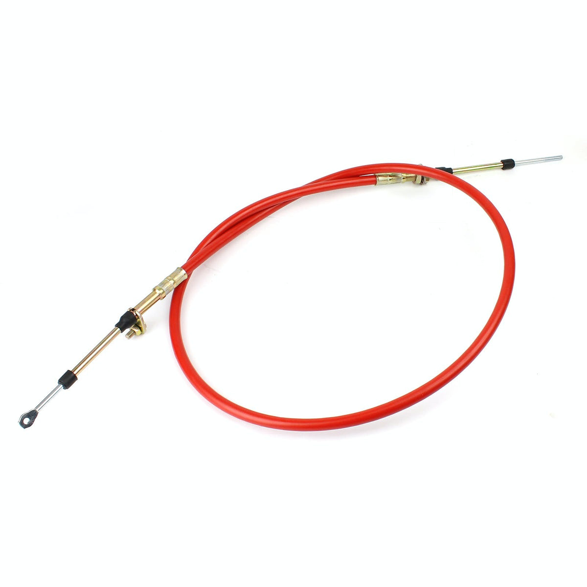 Speedmaster PCE219.1002 4 Ft. Length Shifter Cable Eyelet Threaded Morse Style - Suits HURST