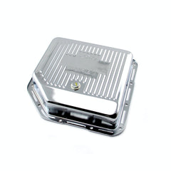 Speedmaster PCE221.1002 Turbo TH350 Deep Transmission Oil Pan Chrome Finned