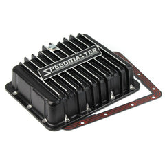 Speedmaster PCE221.1025 Powerglide Cast Aluminum Transmission Oil Pan Black