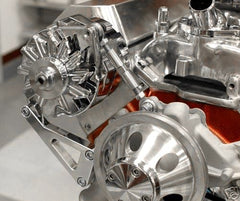 Speedmaster PCE232.1002 Long Water Pump Lwp Aluminum Alternator Bracket Kit Polished
