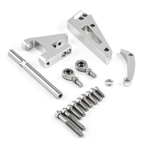 Speedmaster PCE232.1011 Short Water Pump SWP Aluminum Alternator Bracket Kit Polished