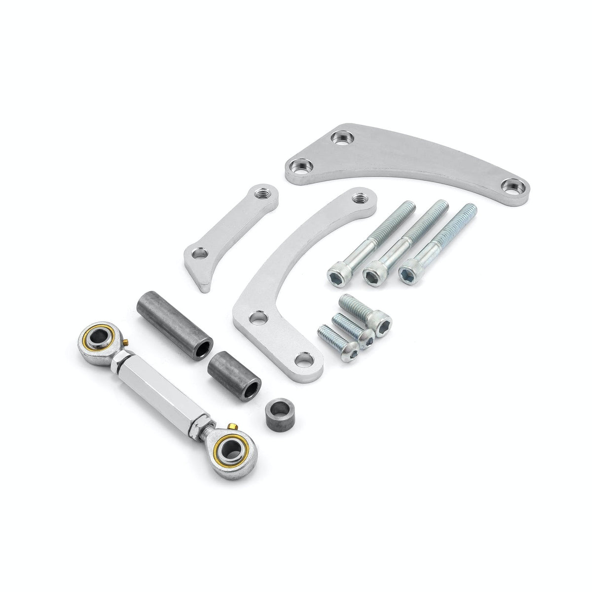 Speedmaster PCE232.1030 Short Water Pump Swp Aluminum Alternator Bracket Kit Satin