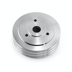 Speedmaster PCE239.1005 Billet Aluminum Short Water Pump Swp 3 Groove Crank Pulley