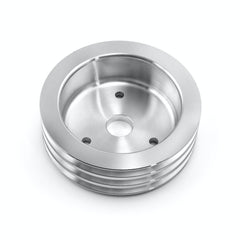 Speedmaster PCE239.1005 Billet Aluminum Short Water Pump Swp 3 Groove Crank Pulley