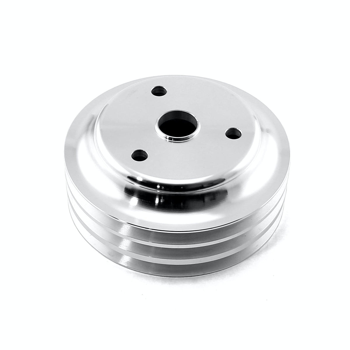 Speedmaster PCE239.1011 Billet Aluminum Long Water Pump Lwp 3 Groove Crank Pulley