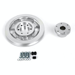 Speedmaster PCE240.1004 Aluminum 1V Groove Power Steering Pulley