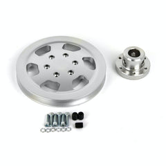 Speedmaster PCE240.1004 Aluminum 1V Groove Power Steering Pulley