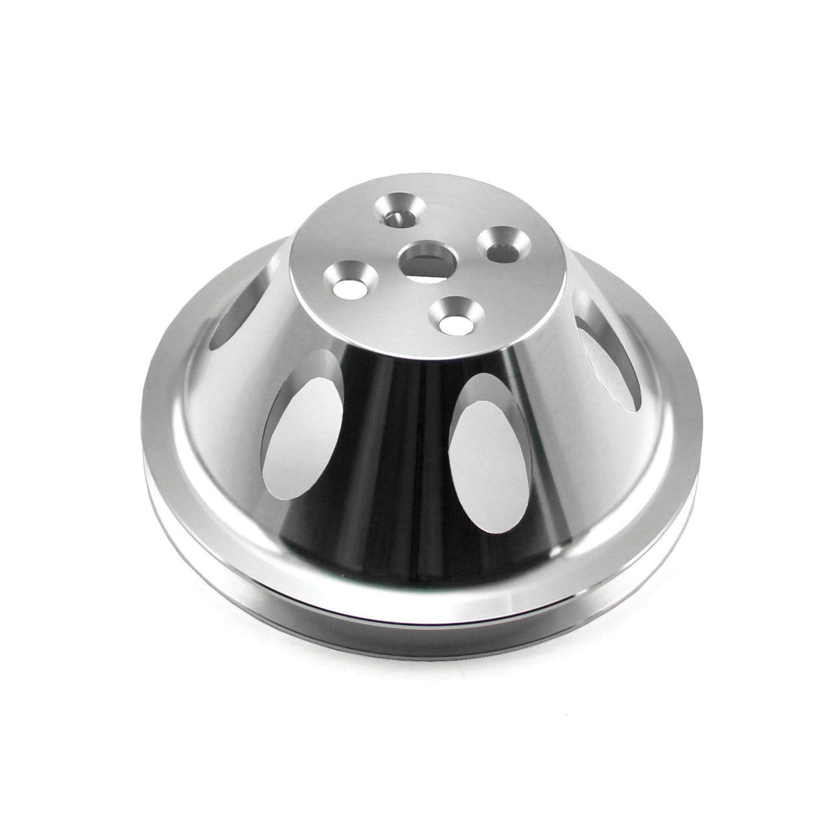 Speedmaster PCE246.1001 Billet Aluminum Short Water Pump Swp 1 Groove Water Pump Pulley