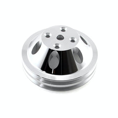 Speedmaster PCE246.1006 Billet Aluminum Long Water Pump Lwp 2 Groove Water Pump Pulley