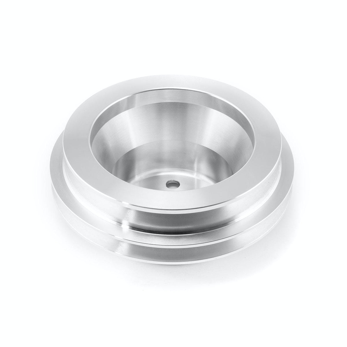 Speedmaster PCE246.1015 Billet Aluminum Long Water Pump LWP 2 Groove Pulley