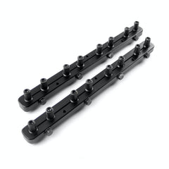 Speedmaster PCE259.1006 Rocker Stud Girdle Kit Black With 7/16 Posi Locks