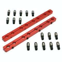 Speedmaster PCE259.1008 Rocker Stud Girdle Kit Red With 3/8 Posi Locks