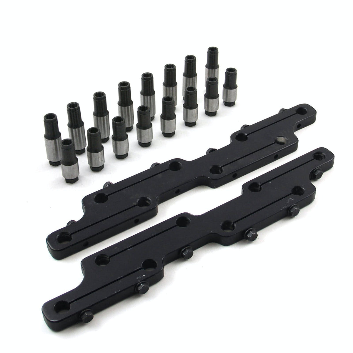 Speedmaster PCE259.1013 Rocker Stud Girdle Kit Black With 7/16 Posi Locks