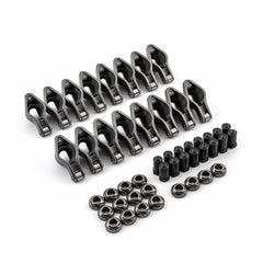 Speedmaster PCE261.1050 1.7 Ratio 7/16 Steel Roller Tip Rocker Arm Set (w/Nuts and Balls)