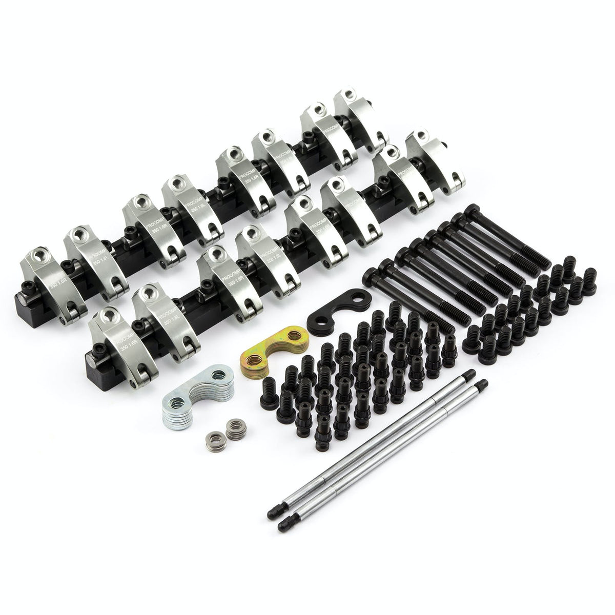 Speedmaster PCE261.1098.01 Shaft Mount 1.6 Ratio Aluminum Rocker Arms Set w/ Hardware