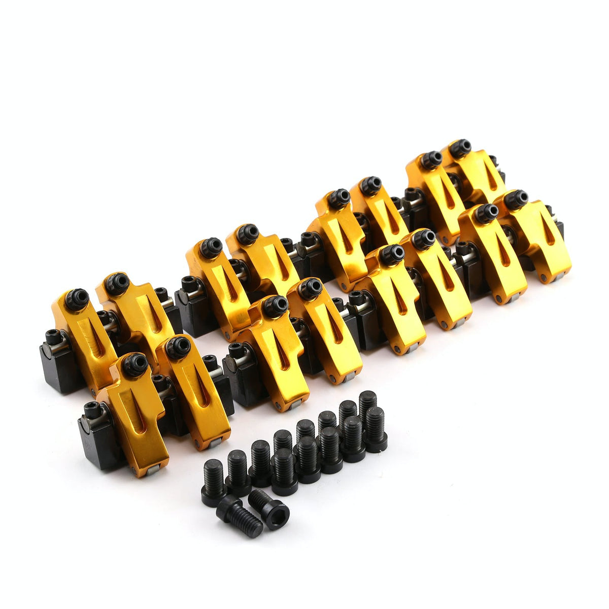 Speedmaster PCE261.1107 15 Degree 1.6 Shaft Mount Roller Rocker Arms .450 Int .180 Exh.