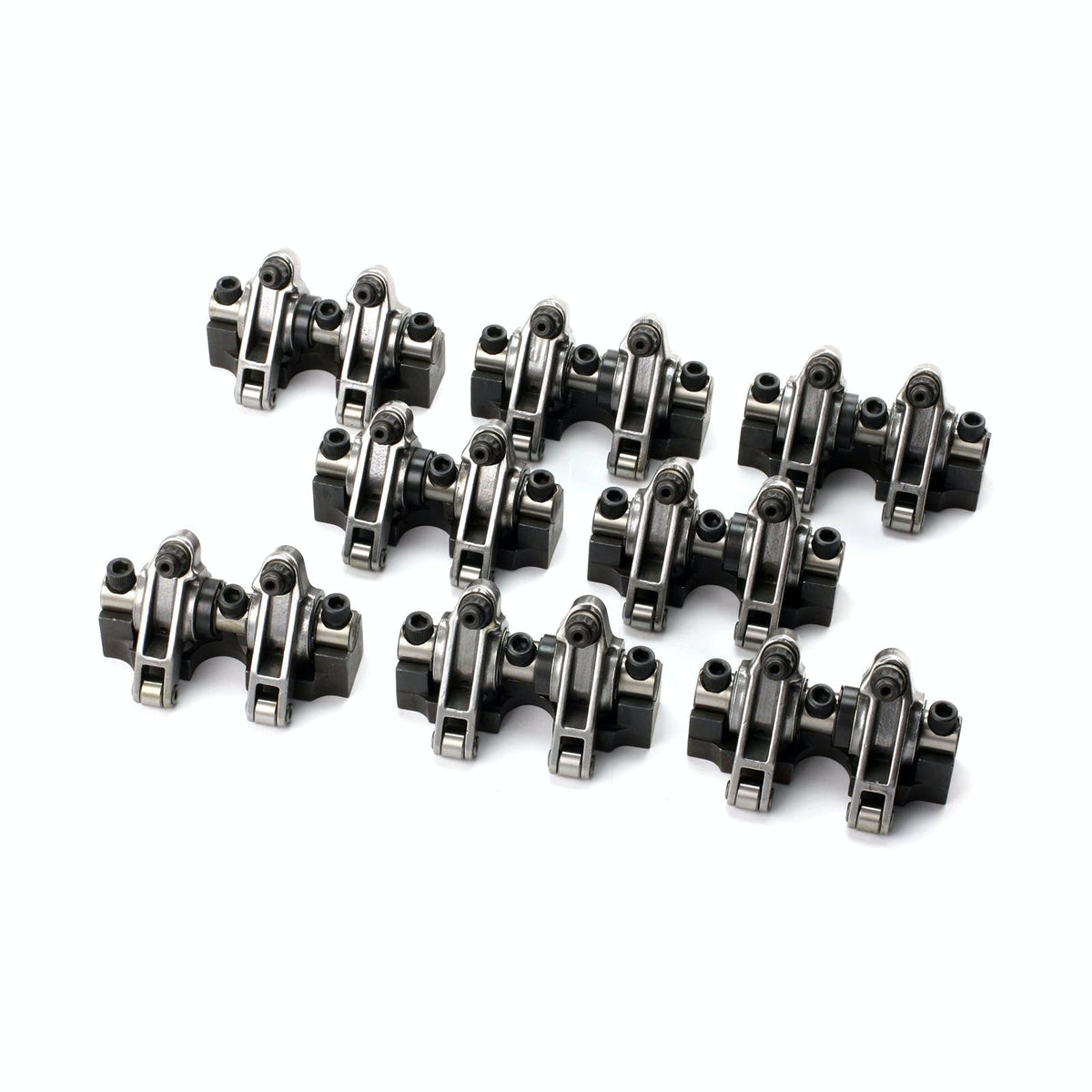 Speedmaster PCE261.1109 1.6 Ratio Stainless Steel Shaft Mount Roller Rocker Arm Set