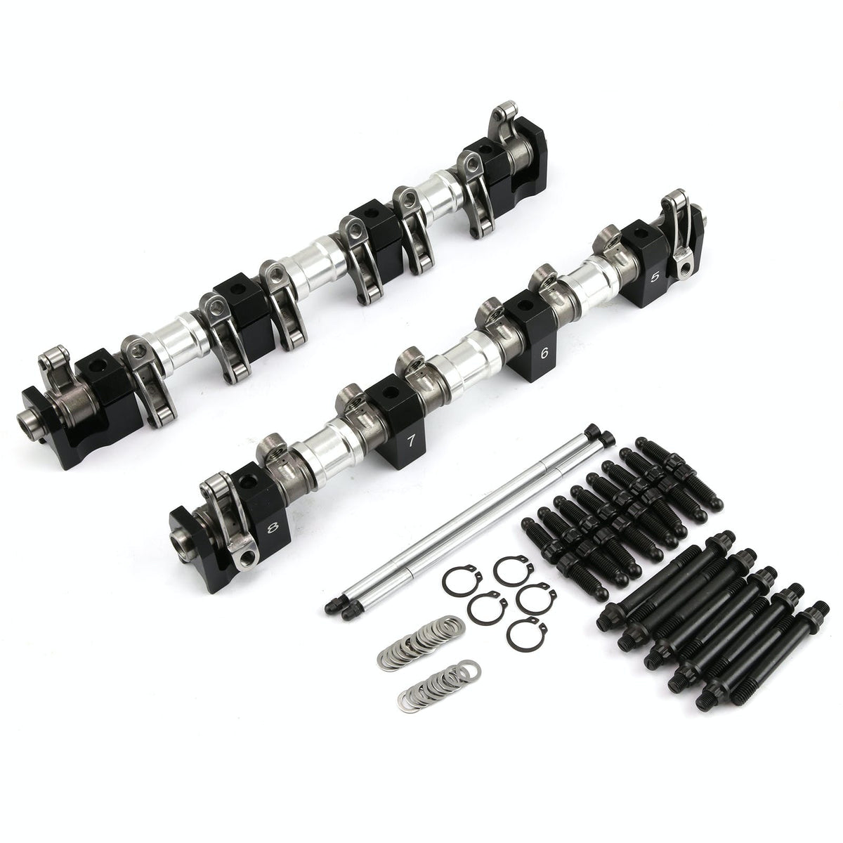 Speedmaster PCE261.1173 Shaft Mount 1.76 Ratio Stainless Steel Rocker Arms w/ Hardware