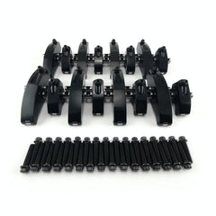 Speedmaster PCE261.1244.02 1.73 Ratio Aluminum Shaft Roller Rocker Arms Set [Black]