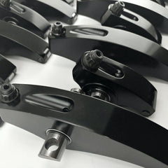 Speedmaster PCE261.1244.02 1.73 Ratio Aluminum Shaft Roller Rocker Arms Set [Black]