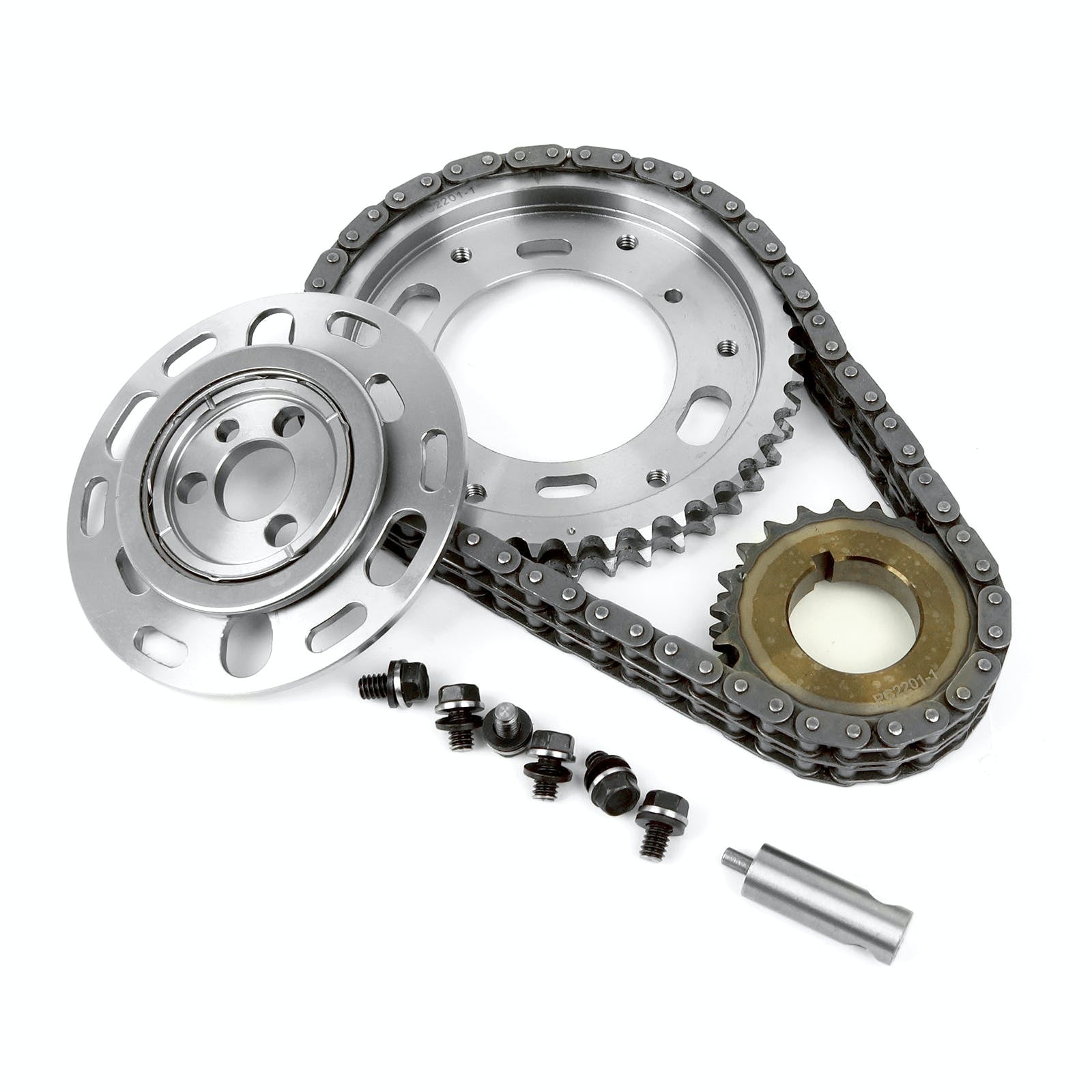 Speedmaster PCE264.1017 Double Roller 2pc Adj Billet Steel Timing Chain Kit